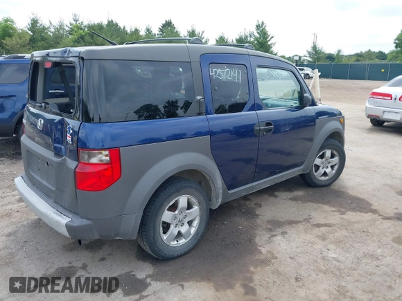2003 Honda Element EX with VIN 5J6YH285X3L002908, listed as a IAAI auction lot 42512141 with 183,420 mi miles and . Bid and sale history available at DreamBid. Image 4.