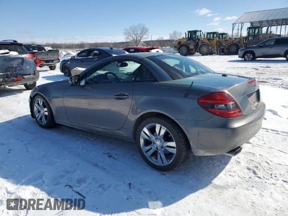 2009 Mercedes-Benz SLK 350 z VIN WDBWK58F19F199871, wystawiony jako Copart lot #45205915 z przebiegiem 115 395 mil mil oraz Szkoda całkowita • Salvage title. Historia ofert i sprzedaży dostępna na DreamBid. Obrazek 2.