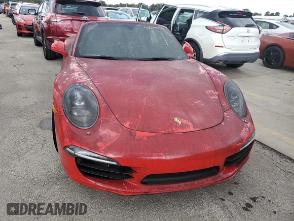 2014 Porsche 911 Carrera S with VIN WP0CB2A9XES154288, listed as a Copart auction lot 74562834 with 0 mi miles and Non Repairable. Bid and sale history available at carsss.com. Image 5.