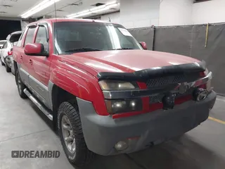 2002 Chevrolet Avalanche with VIN 3GNEK13T52G150977, listed as a IAAI auction lot 42748966 with 215,981 mi miles and . Bid and sale history available at DreamBid. Image 1.
