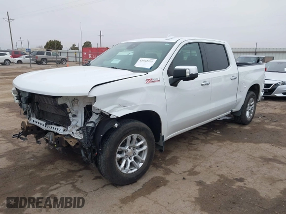 2023 Chevrolet Silverado 1500 LTZ with VIN 1GCUDGED8PZ111413, listed as a IAAI auction lot 41542526 with 72,803 mi miles and . Bid and sale history available at DreamBid. Image 18.