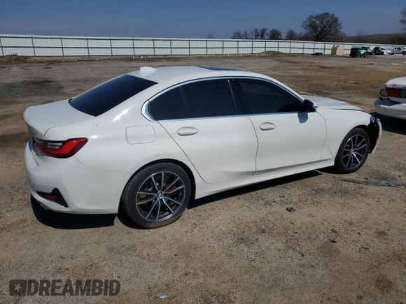 2020 BMW 3 Series 330i xDrive with VIN 3MW5R7J00L8B06412, listed as a Copart auction lot 51147295 with 112,749 mi miles and Salvage Title. Bid and sale history available at carsss.com. Image 3.