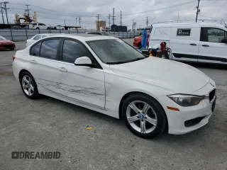 2015 BMW 3 Series 328i with VIN WBA3C1C55FK120405, listed as a Copart auction lot 54374035 with 121,411 mi miles and Salvage title. Bid and sale history available at DreamBid. Image 4.
