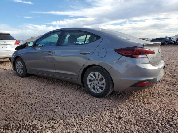 2020 Hyundai Elantra SE with VIN KMHD74LFXLU943980, listed as a Copart auction lot 43456725 with 90,593 mi miles and Salvage Title. Bid and sale history available at carsss.com. Image 2.