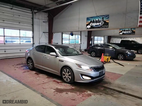 2013 Kia Optima SX with VIN 5XXGR4A64DG124923, listed as a Copart auction lot 50341855 with 196,785 mi miles and Salvage Title. Bid and sale history available at carsss.com. Image 10.