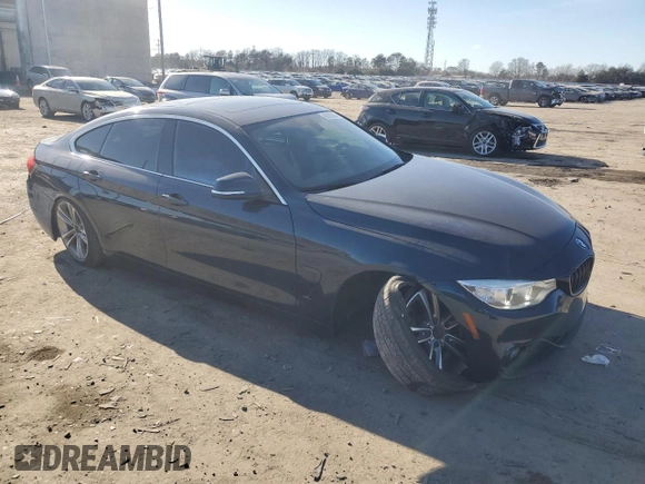 2016 BMW 4 Series 428i with VIN WBA4A9C53GG506074, listed as a Copart auction lot 43092065 with 73,650 mi miles and Salvage Title. Bid and sale history available at carsss.com. Image 4.