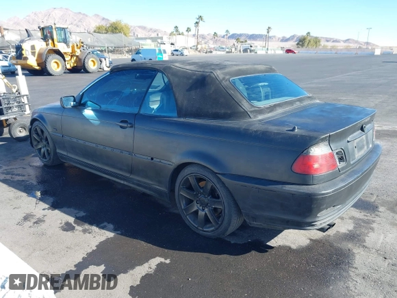 2002 BMW 3 Series 325Ci with VIN WBABS33492PG86133, listed as a IAAI auction lot 41388226 with 174,359 mi miles and . Bid and sale history available at DreamBid. Image 3.