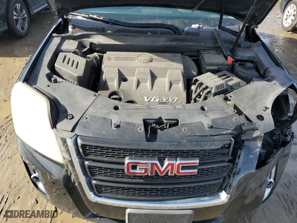 2013 GMC Terrain SLT with VIN 2GKFLVE32D6346926, listed as a Copart auction lot 45188585 with 112,151 mi miles and Salvage Title. Bid and sale history available at carsss.com. Image 12.
