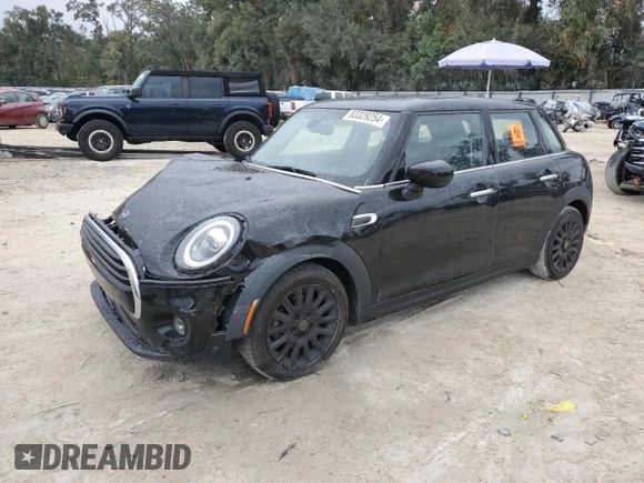 2021 MINI Hardtop 4 Door Oxford Edition with VIN WMWXU7C08M2N64039, listed as a Copart auction lot 83329254 with 31,549 mi miles and Non repairable. Bid and sale history available at DreamBid. Image 1.