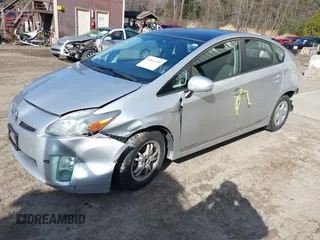 2011 Toyota Prius I with VIN JTDKN3DU4B1392325, listed as a IAAI auction lot 41843356 with 168,489 mi miles. Bid and sale history available at carsss.com. Image 2.