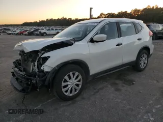 2017 Nissan Rogue S with VIN KNMAT2MTXHP549624, listed as a Copart auction lot 87082524 with 126,181 mi miles and Salvage Title. Bid and sale history available at carsss.com. Image 1.