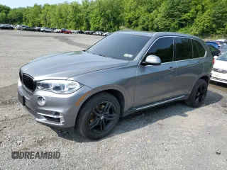 2015 BMW X5 xDrive35i z VIN 5UXKR0C59F0K68283, wystawiony jako Copart lot #58251845 z przebiegiem 108 958 mil mil oraz Szkoda całkowita • Salvage title. Historia ofert i sprzedaży dostępna na DreamBid. Obrazek 1.