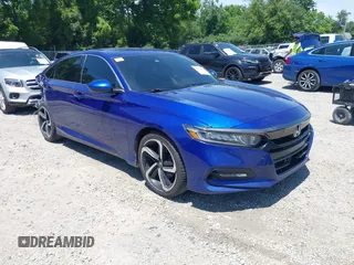 2019 Honda Accord Sport with VIN 1HGCV1F3XKA140240, listed as a IAAI auction lot 42651892 with 105,783 mi miles and . Bid and sale history available at DreamBid. Image 1.