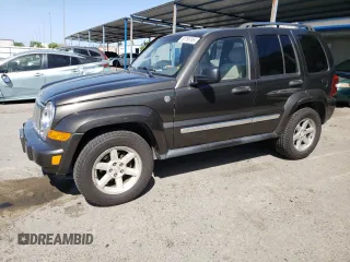 2006 Jeep Liberty Limited with VIN 1J4GL58K36W192913, listed as a Copart auction lot 53756785 with 168,282 mi miles and Salvage Title. Bid and sale history available at DreamBid. Image 1.