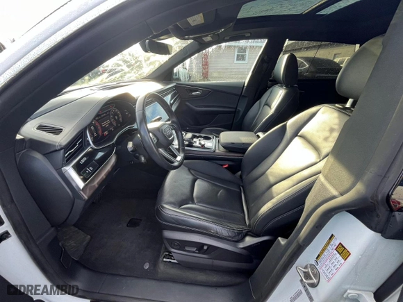 2019 Audi Q8 Prestige with VIN WA1CVAF11KD006075, listed as a Copart auction lot 82968844 with 142070 miles and Clean Title. Bid and sale history available at carsss.com. Image 7.