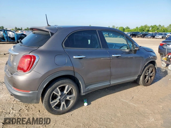 2016 FIAT 500X Easy with VIN ZFBCFXBT4GP348366, listed as a Copart auction lot 58411885 with 86,030 mi miles and Salvage title. Bid and sale history available at DreamBid. Image 3.