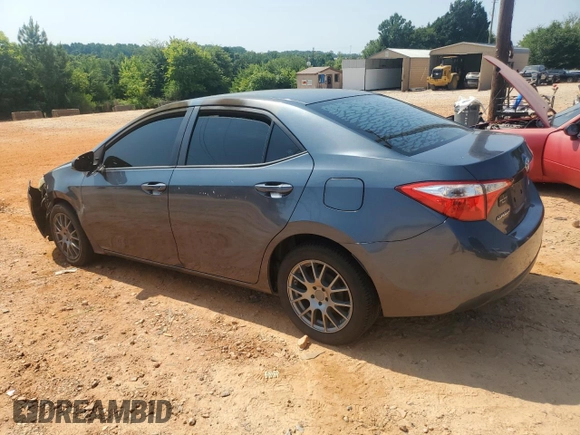 2014 Toyota Corolla L with VIN 5YFBURHE7EP153120, listed as a Copart auction lot 62824405 with Not provided miles and Salvage title. Bid and sale history available at DreamBid. Image 2.