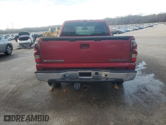 2004 Chevrolet Silverado 1500 LS with VIN 1GCEC14T34Z201707, listed as a Copart auction lot 85813754 with 0 mi miles and Salvage Title. Bid and sale history available at carsss.com. Image 6.