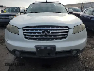 2005 Infiniti FX z VIN JNRAS08W35X210176, wystawiony jako Copart lot #44252375 z przebiegiem 200 690 mil mil oraz Tytuł czysty. Historia ofert i sprzedaży dostępna na DreamBid. Obrazek 5.