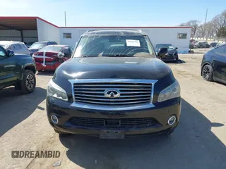 2014 Infiniti QX80 with VIN JN8AZ2NE8E9062070, listed as a IAAI auction lot 41919794 with 162,748 mi miles. Bid and sale history available at carsss.com. Image 13.