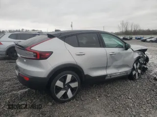 2022 Volvo C40 Recharge Pure Electric Ultimate with VIN YV4ED3GBXN2008683, listed as a Copart auction lot 86295924 with 42,226 mi miles and Salvage Title. Bid and sale history available at carsss.com. Image 3.