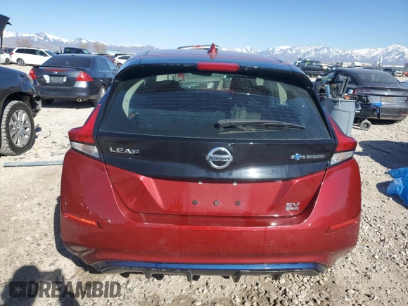2020 Nissan LEAF SV Plus with VIN 1N4BZ1CP8LC304327, listed as a Copart auction lot 50620875 with 72,118 mi miles and Salvage Title. Bid and sale history available at DreamBid. Image 6.