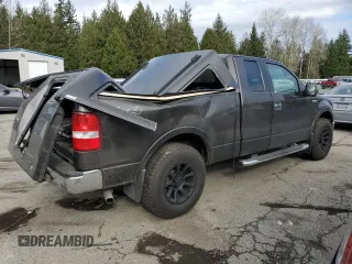 2006 Ford F-150 XLT with VIN 1FTPX14V76NB11999, listed as a Copart auction lot 47013495 with 156,285 mi miles and Salvage Title. Bid and sale history available at carsss.com. Image 3.