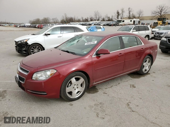 2009 Chevrolet Malibu 2LT with VIN 1G1ZJ57759F186450, listed as a Copart auction lot 49546795 with 148,076 mi miles and Salvage Title. Bid and sale history available at DreamBid. Image 1.