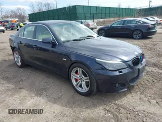 2006 BMW 5 Series with VIN WBANF33556CS36922, listed as a IAAI auction lot 41869640 with 106,663 mi miles and . Bid and sale history available at DreamBid. Image 1.