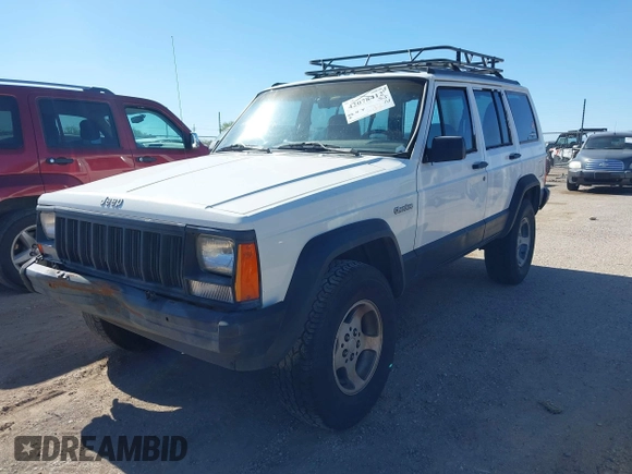 1996 Jeep Cherokee SE with VIN 1J4FJ28S0TL328637, listed as a IAAI auction lot 42078412 with 333,223 mi miles and . Bid and sale history available at DreamBid. Image 2.