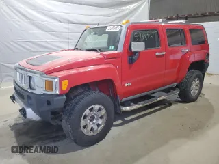 2008 Hummer H3 SUV with VIN 5GTEN13EX88112024, listed as a Copart auction lot 54309465 with 185,752 mi miles and Clean Title. Bid and sale history available at carsss.com. Image 1.