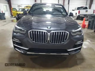 2020 BMW X5 xDrive40i with VIN 5UXCR6C09L9C51165, listed as a Copart auction lot 58212555 with Not provided miles and Salvage title. Bid and sale history available at DreamBid. Image 5.