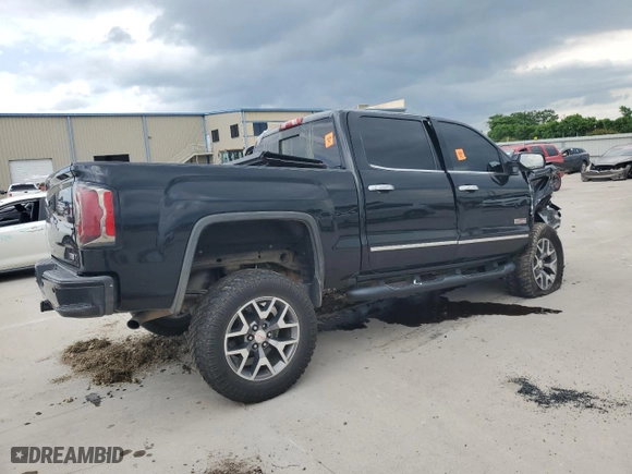 2016 GMC Sierra 1500 SLT with VIN 3GTU2NEC1GG296194, listed as a Copart auction lot 53307594 with 0 mi miles and Salvage Title. Bid and sale history available at carsss.com. Image 3.