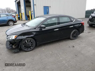 2018 Nissan Sentra S with VIN 3N1AB7AP0JY231171, listed as a Copart auction lot 48044045 with 110,056 mi miles and Salvage Title. Bid and sale history available at DreamBid. Image 1.