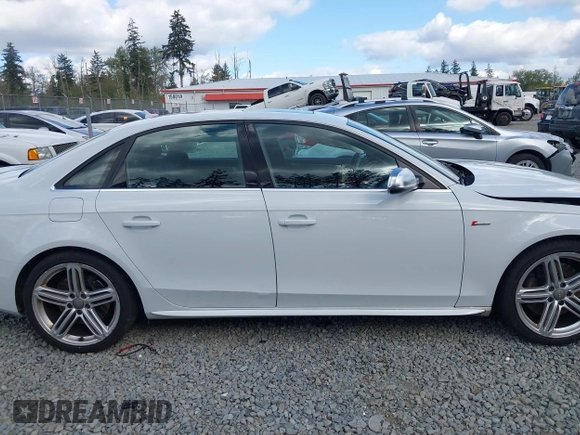 2015 Audi S4 Premium Plus with VIN WAUBGAFL3FA011392, listed as a IAAI auction lot 42082229 with 103,007 mi miles. Bid and sale history available at carsss.com. Image 14.