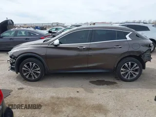 2017 Infiniti QX30 Premium with VIN SJKCH5CR7HA024635, listed as a IAAI auction lot 41764962 with 98,803 mi miles and . Bid and sale history available at DreamBid. Image 15.