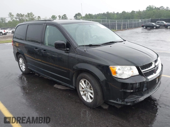 2015 Dodge Grand Caravan SXT with VIN 2C4RDGCG8FR556861, listed as a IAAI auction lot 42224948 with 110,797 mi miles and . Bid and sale history available at DreamBid. Image 1.