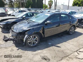 2024 Kia Forte LXS with VIN 3KPF24AD7RE792763, listed as a Copart auction lot 51757205 with 17,574 mi miles and Non Repairable. Bid and sale history available at carsss.com. Image 1.