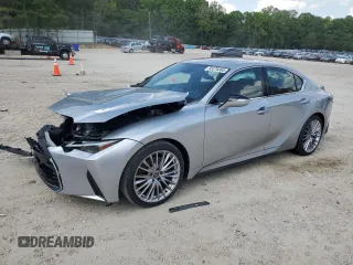 2024 Lexus IS 300 with VIN JTHDA1D26R5131903, listed as a Copart auction lot 55376365 with 6,076 mi miles and Salvage title. Bid and sale history available at DreamBid. Image 1.