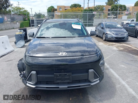 2024 Hyundai Kona Limited with VIN KM8HE3A38RU075108, listed as a IAAI auction lot 42051954 with 21,205 mi miles. Bid and sale history available at carsss.com. Image 12.