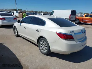 2012 Buick LaCrosse Convenience with VIN 1G4GB5E39CF137671, listed as a IAAI auction lot 41638350 with 222,326 mi miles. Bid and sale history available at carsss.com. Image 3.