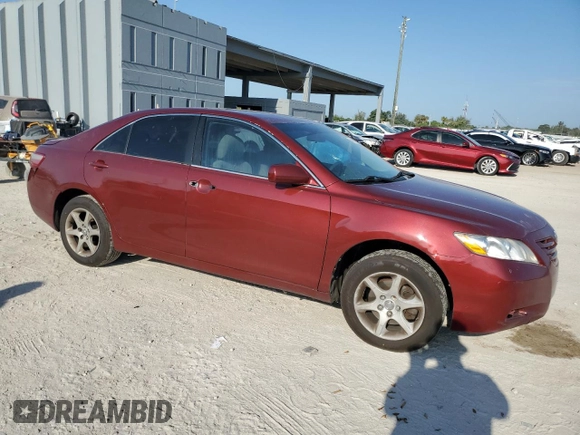 2007 Toyota Camry CE with VIN 4T1BE46K37U544906, listed as a Copart auction lot 54355595 with 317,219 mi miles and Salvage Title. Bid and sale history available at DreamBid. Image 4.