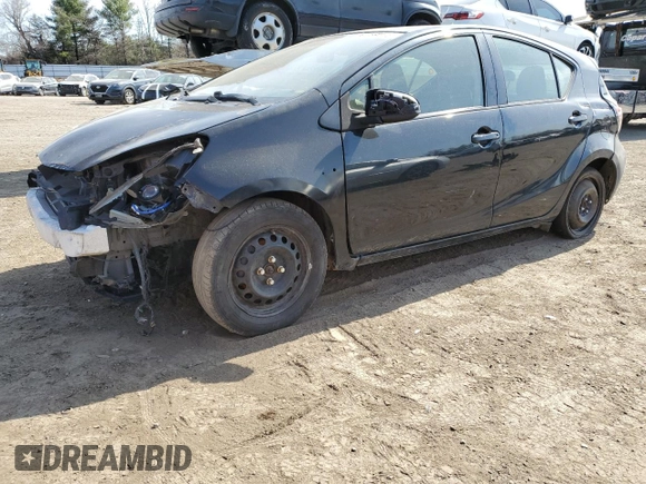 2015 Toyota Prius One with VIN JTDKDTB31F1580349, listed as a Copart auction lot 48339695 with 4,201 mi miles and Salvage Title. Bid and sale history available at carsss.com. Image 1.