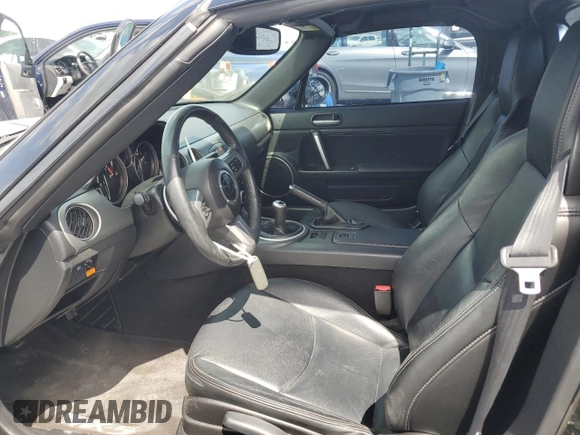 2010 Mazda MX-5 Miata Grand Touring with VIN JM1NC2FF4A0205505, listed as a Copart auction lot 51643095 with 89,054 mi miles and Salvage title. Bid and sale history available at DreamBid. Image 7.