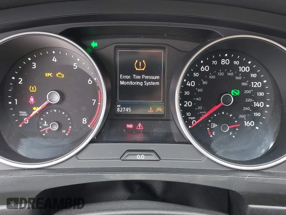 2019 Volkswagen Tiguan S with VIN 3VV1B7AX9KM110873, listed as a IAAI auction lot 42010931 with 82,745 mi miles and . Bid and sale history available at DreamBid. Image 7.