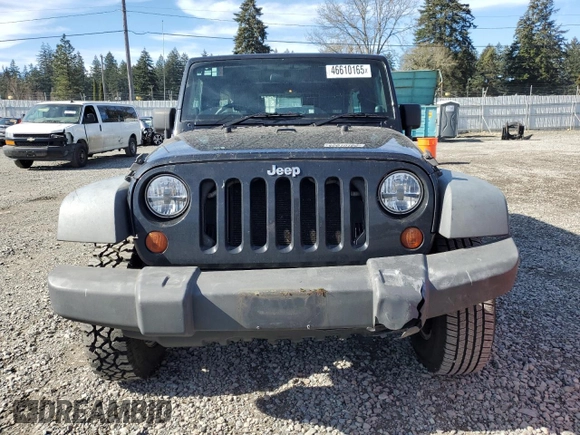 2009 Jeep Wrangler Unlimited X with VIN 1J4GZ39139L742349, listed as a Copart auction lot 46610165 with 57,652 mi miles and Salvage Title. Bid and sale history available at carsss.com. Image 5.