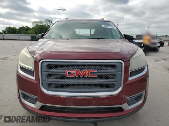 2015 GMC Acadia SLE with VIN 1GKKRPKD9FJ344988, listed as a Copart auction lot 53695865 with 186,549 mi miles and Clean Title. Bid and sale history available at carsss.com. Image 5.