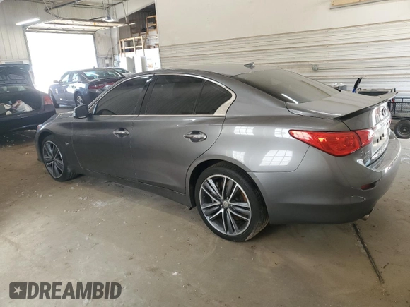 2017 Infiniti Q50 Premium z VIN JN1EV7AR7HM839776, wystawiony jako Copart lot #55572865 z przebiegiem 84 822 mil mil oraz Szkoda całkowita • Salvage title. Historia ofert i sprzedaży dostępna na DreamBid. Obrazek 2.