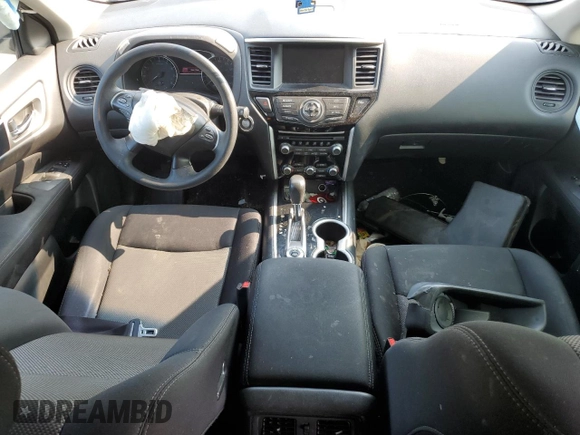 2017 Nissan Pathfinder Platinum with VIN 5N1DR2MMXHC910213, listed as a Copart auction lot 62754275 with 151,669 mi miles and Salvage title. Bid and sale history available at DreamBid. Image 8.