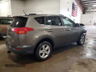 2014 Toyota RAV4 XLE with VIN JTMRFREVXED065100, listed as a Copart auction lot 48303505 with 120,779 mi miles and Clean Title. Bid and sale history available at carsss.com. Image 3.